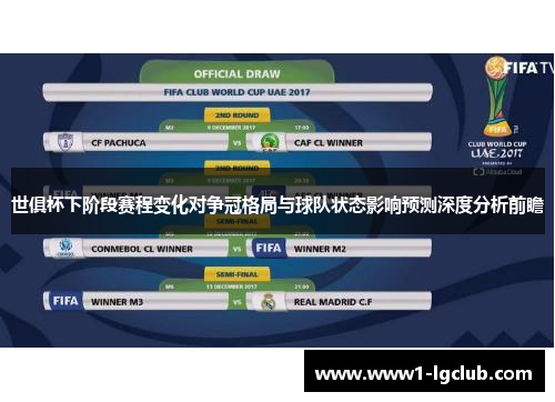 世俱杯下阶段赛程变化对争冠格局与球队状态影响预测深度分析前瞻